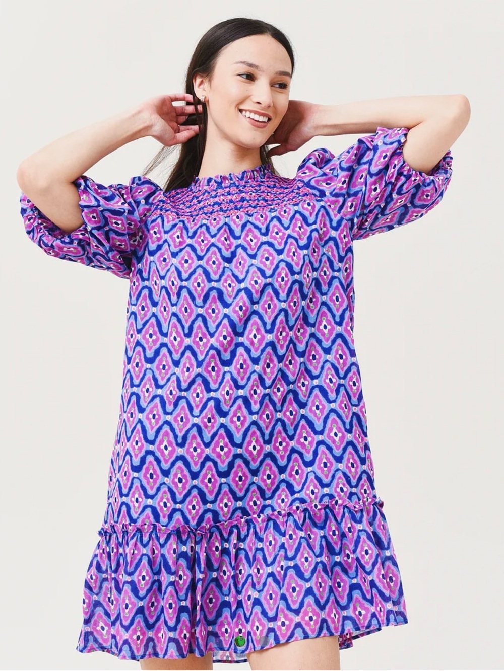 BANJANAN Nicole Surreal Dream Granada Dress with Flaw